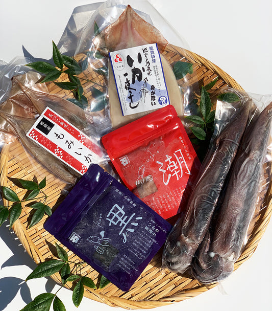 奥能登漁師秘伝の味 イカ三昧セット