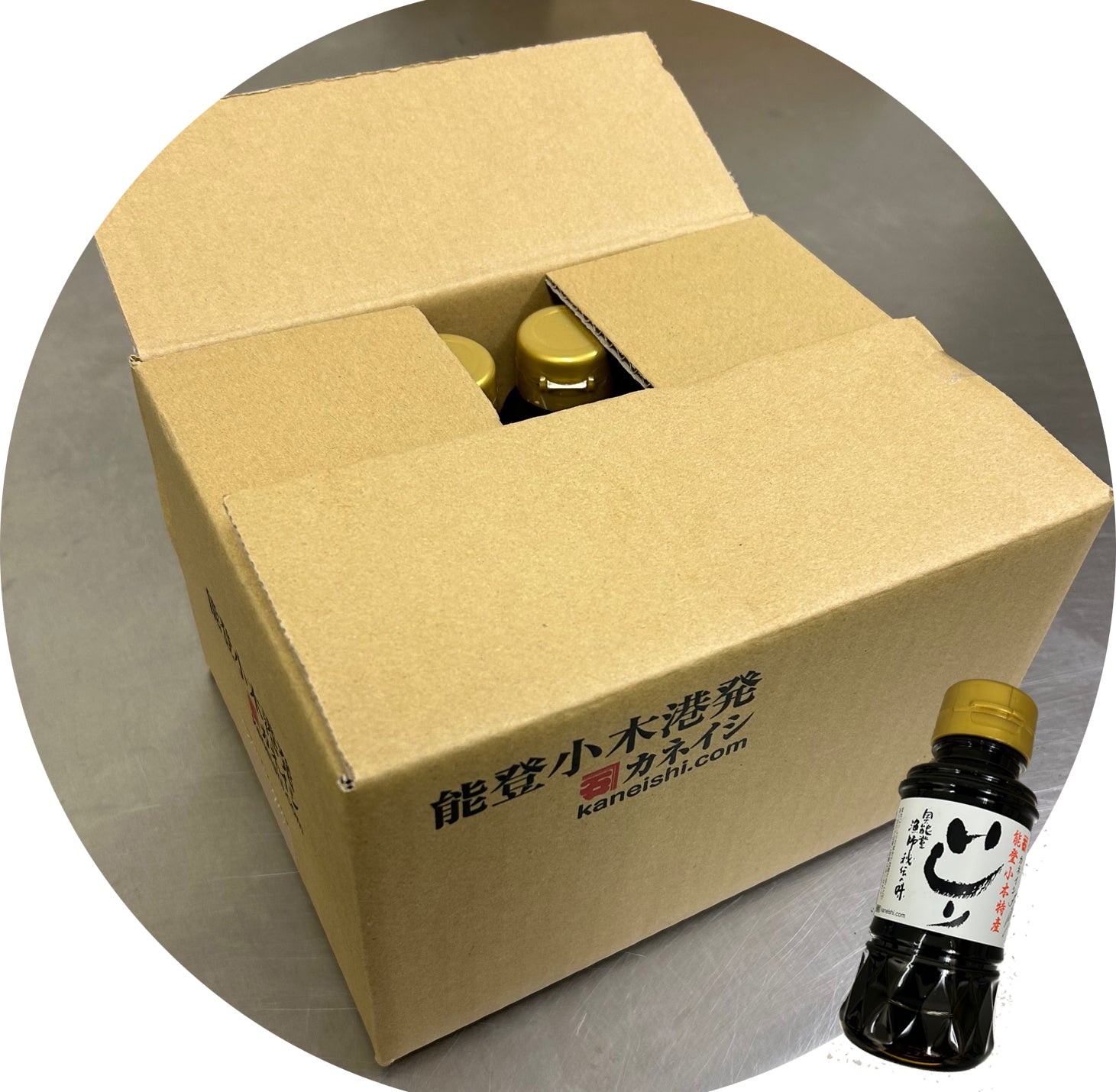 能登のイカ魚醤「いしり」コンパクトボックス（150ml×12本入り